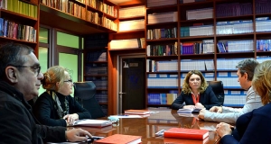 НА УТМС ОДРЖАНА СЕДНИЦА НА ОДБОРОТ ЗА СОРАБОТКА И ДОВЕРБА СО ЈАВНОСТА НА ФАКУЛТЕТОТ ЗА ПРЕТПРИЕМАЧКИ БИЗНИС